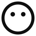 Emoji No Mouth SVG Icon